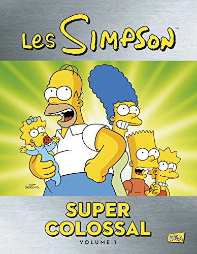 jaquette livre Les Simpson - Super Colossal Tome 1
