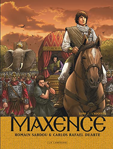 jaquette livre Maxence Tome 2 - L'augusta
