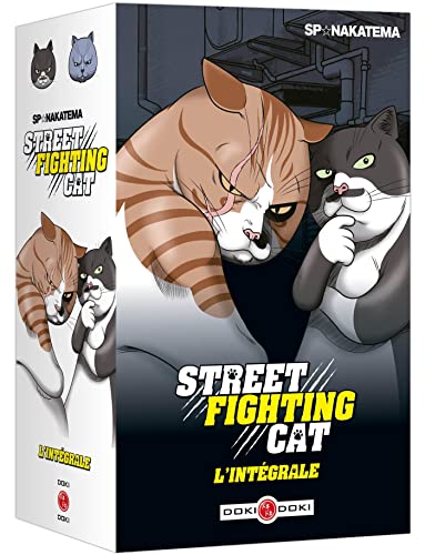 jaquette livre Street Fighting Cat - Coffret En 4 Volumes : Tomes 1 À 4 - L'intégrale