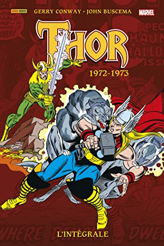 jaquette livre Thor L'intégrale - 1972-1973