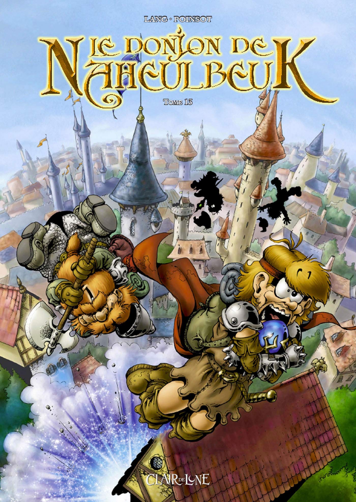 jaquette livre Le Donjon de Naheulbeuk, Tome 13 : Quatrième Saison : Partie 4