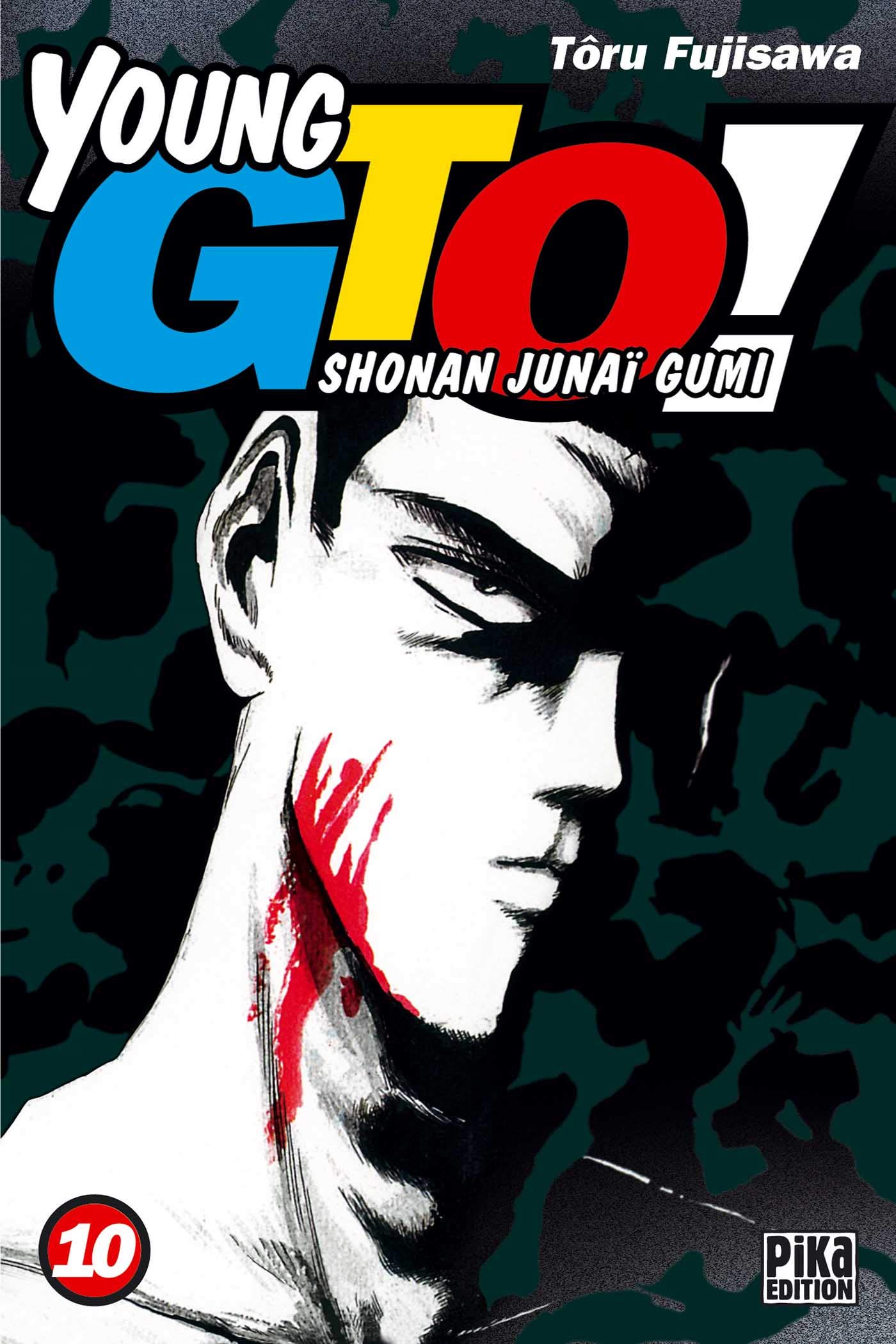 jaquette livre Young GTO - Shonan Junaï Gumi Vol.10