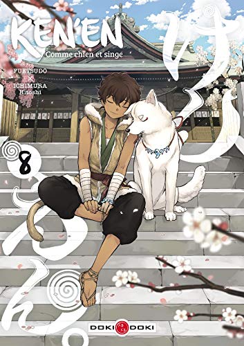 jaquette livre Ken'en - Comme chien et singe - Tome 8