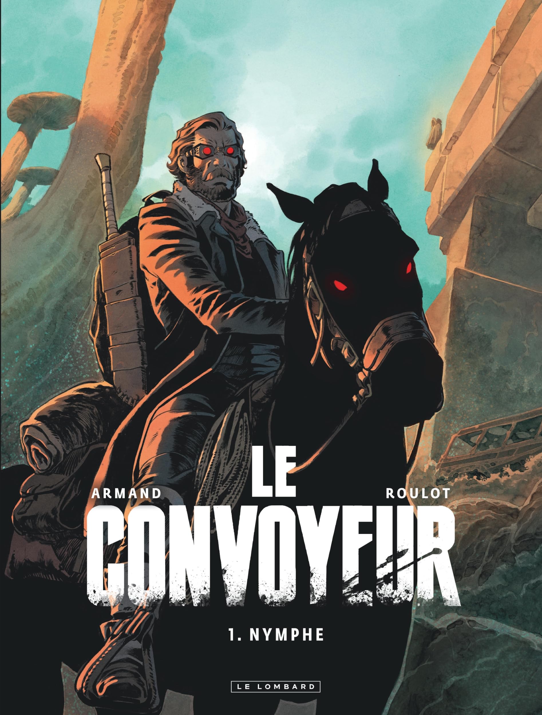 jaquette livre Le Convoyeur - tome 1 - Nymphe