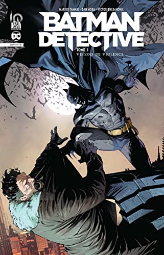 jaquette livre Batman Detective Tome 1 - Visions De Violence