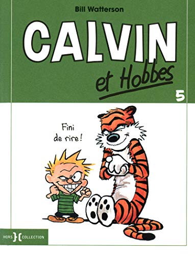 jaquette livre Calvin Et Hobbes Tome 5 - Fini De Rire !