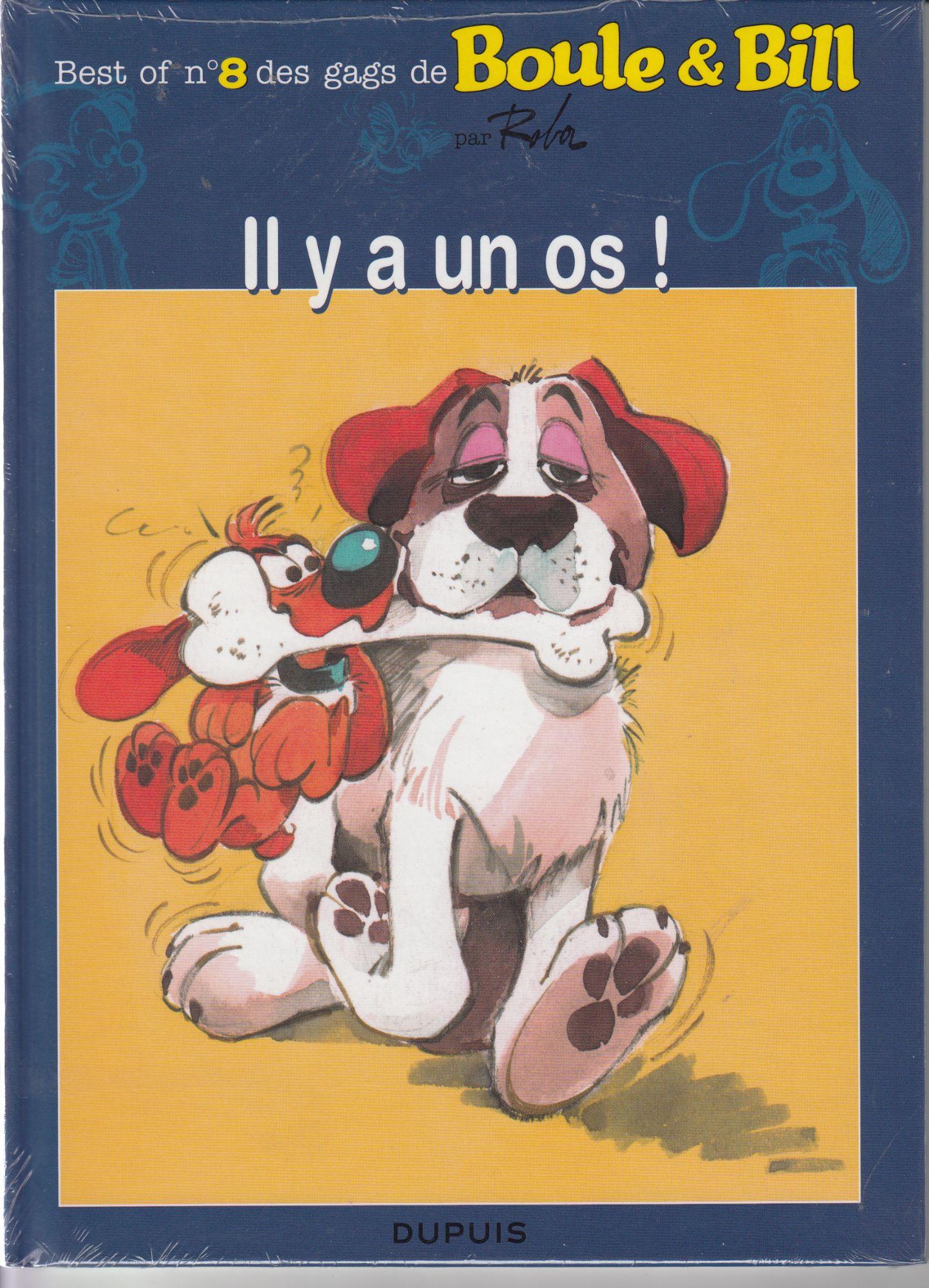 jaquette livre Boule & Bill -  Best of des gags n° 8 - 