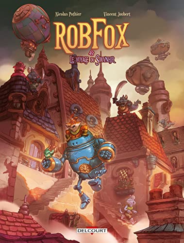 jaquette livre Robfox & Le Voyage Du Souvnhir