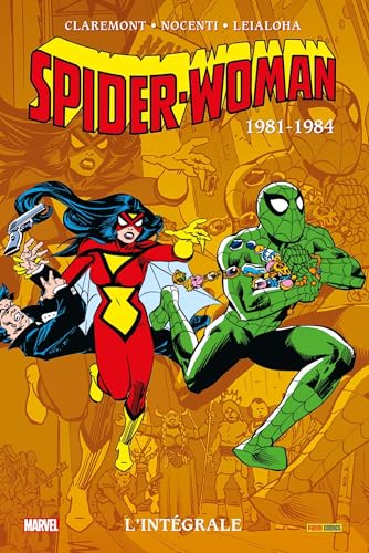 jaquette livre Spider-Woman L'intégrale - 1981-1984