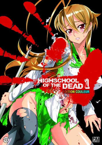 jaquette livre High school of the dead - Couleur - Tome 1