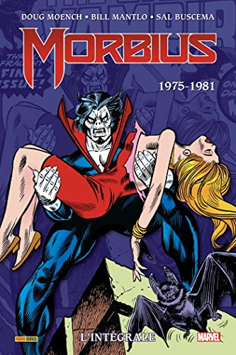 jaquette livre Morbius L'intégrale - 1975-1981