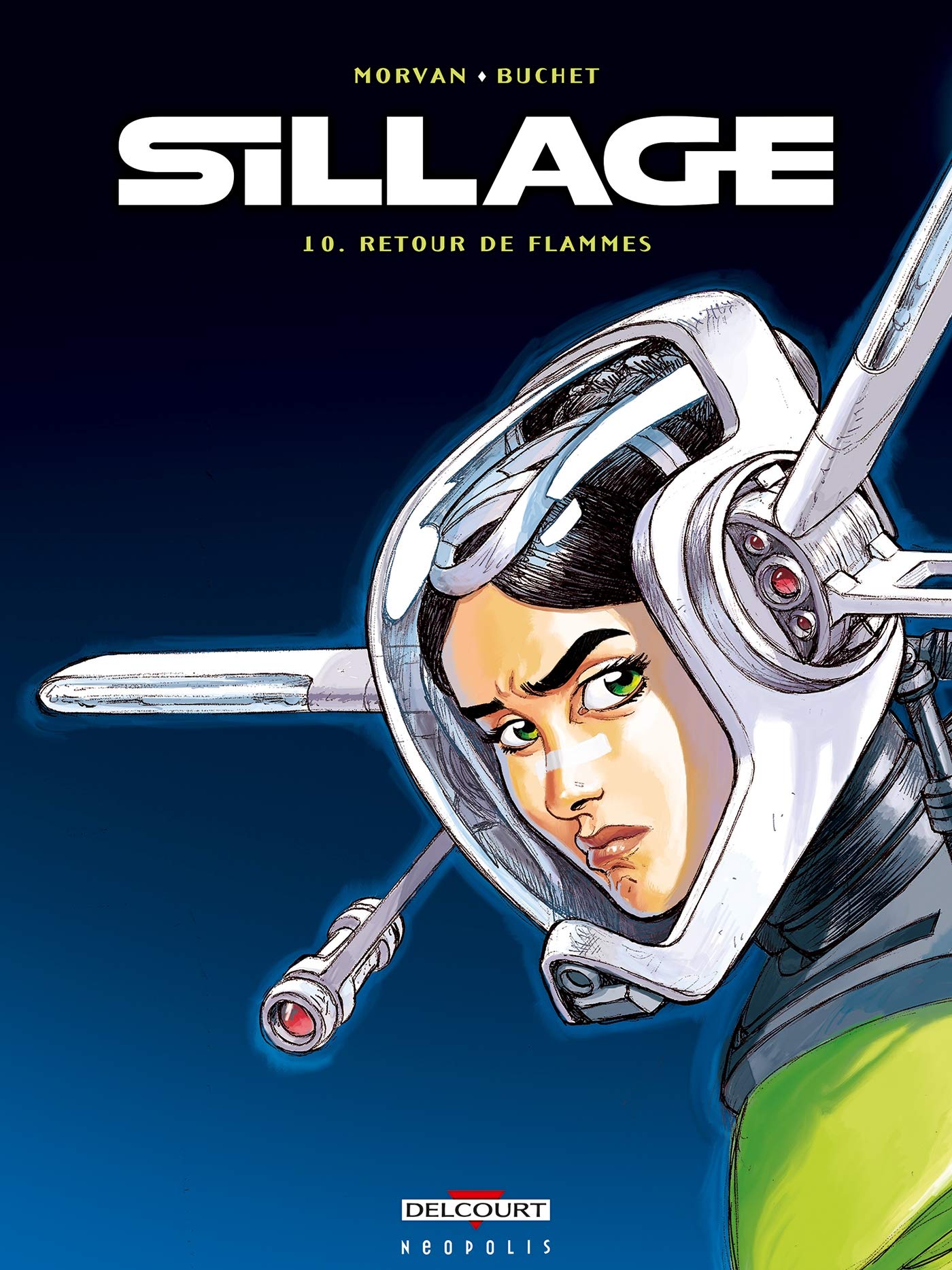 jaquette livre Sillage, Tome 10 : Retour de flammes