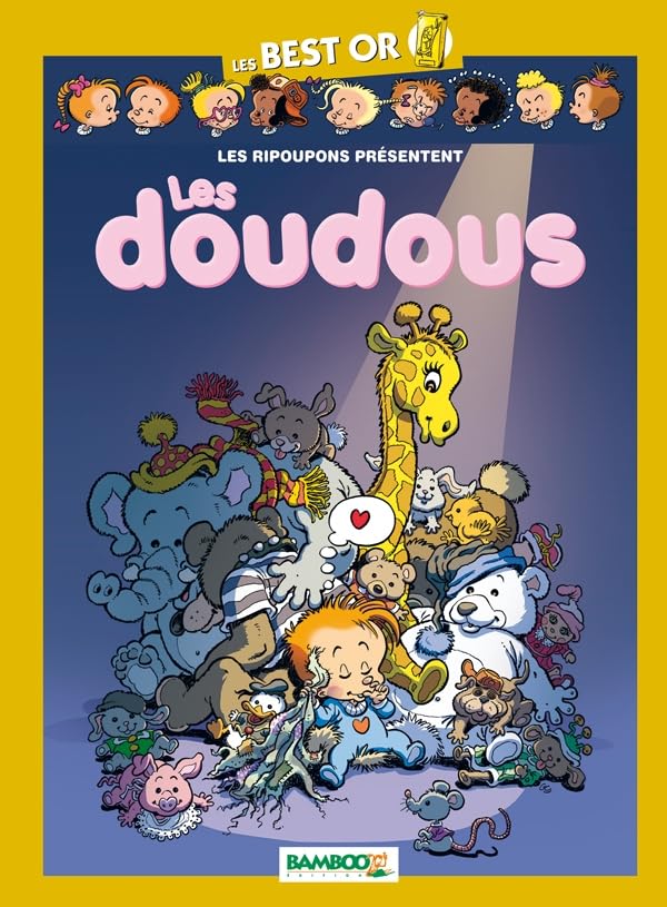 jaquette livre Les Ripoupons - Les Doudous