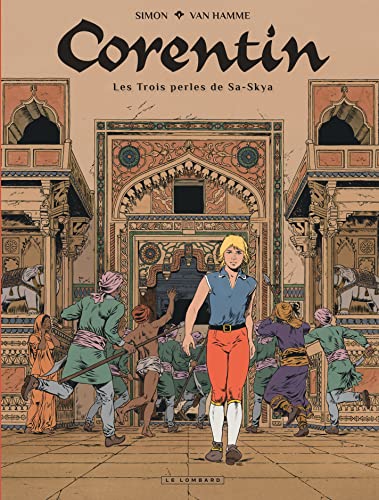 jaquette livre Corentin - Les Trois Perles De Sa-Skya