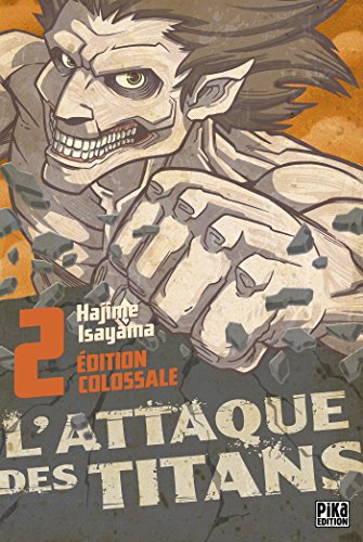 jaquette livre Attaque Des Titans (l') - Edition colossale - Tome 2