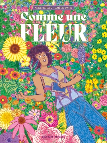 jaquette livre Comme Une Fleur