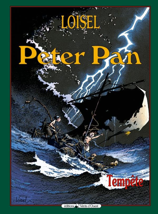 jaquette livre Peter Pan Tome 3 - Tempête