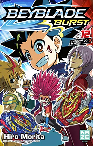 jaquette livre Beyblade - Burst - Tome 12