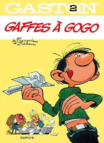 jaquette livre Gaston Tome 2 - Gaffes À Gogo
