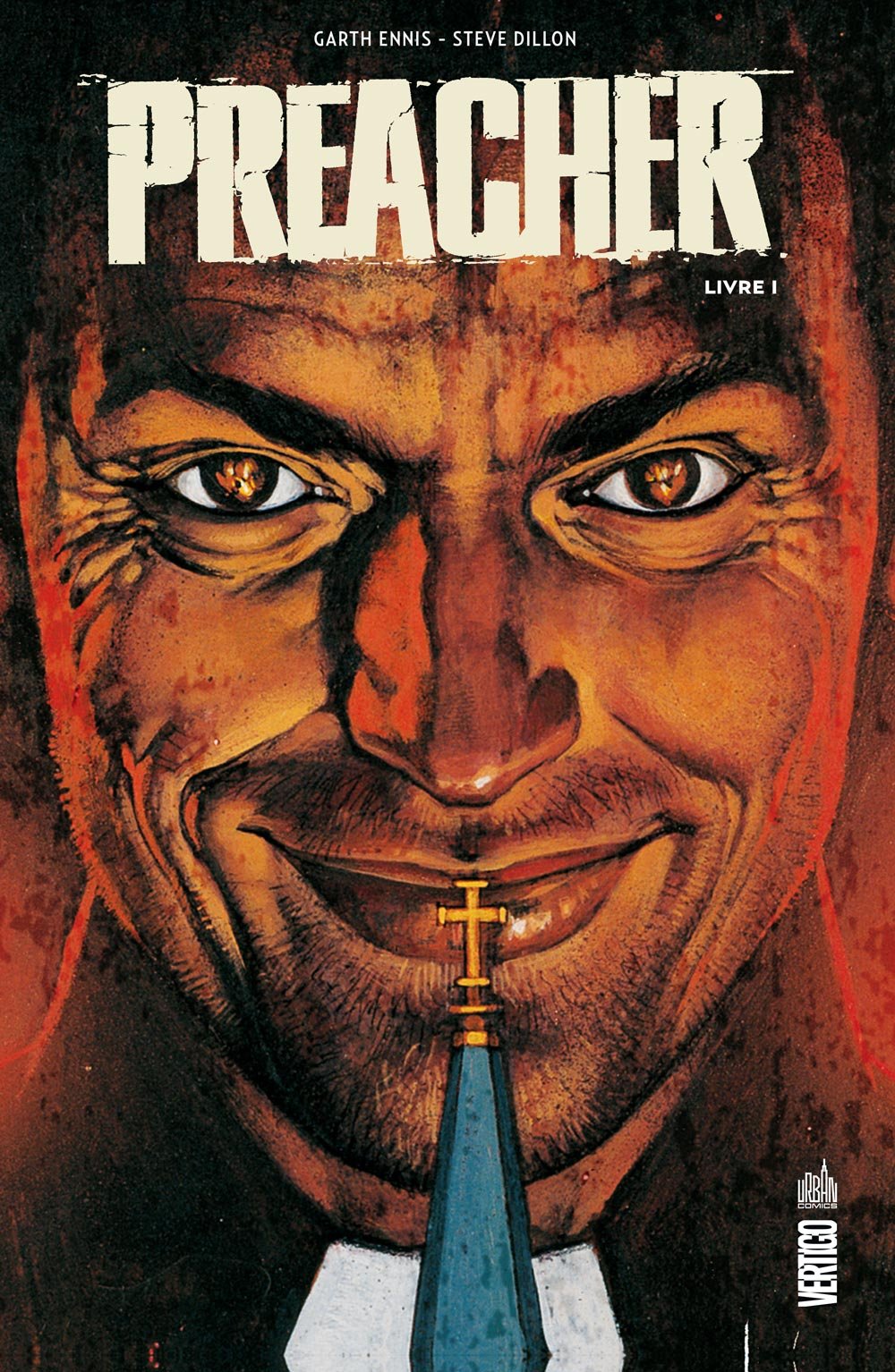 jaquette livre PREACHER tome 1