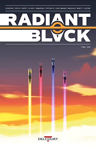 jaquette livre Radiant Black Tome 2