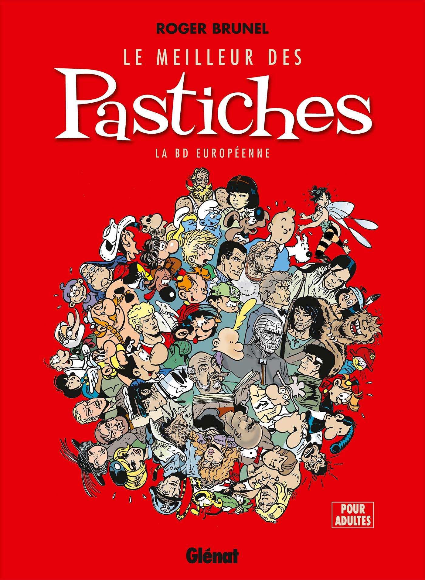 jaquette livre Le meilleur des Pastiches : La BD européenne