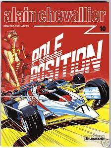 jaquette livre Alain Chevallier N° 10, Pole Position