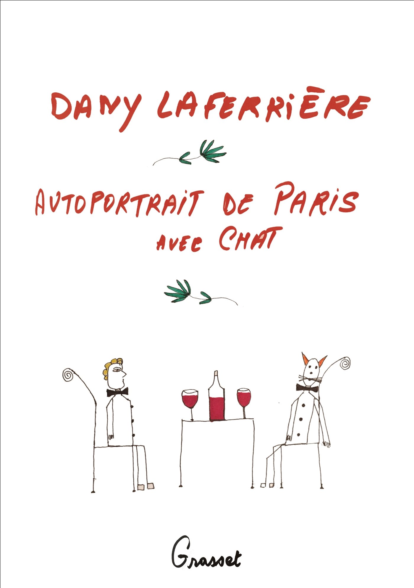 jaquette livre Autoportrait de Paris avec chat: roman dessiné