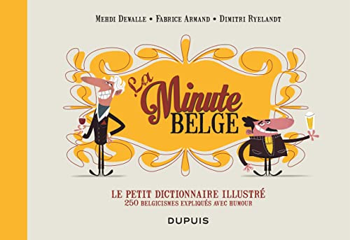 jaquette livre La Minute Belge - Le Petit Dictionnaire Illustré