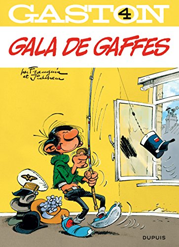 jaquette livre Gaston Tome 4 - Gala De Gaffes