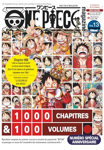 jaquette livre One Piece Magazine - Tome 13
