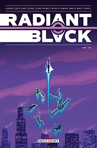 jaquette livre Radiant Black Tome 3