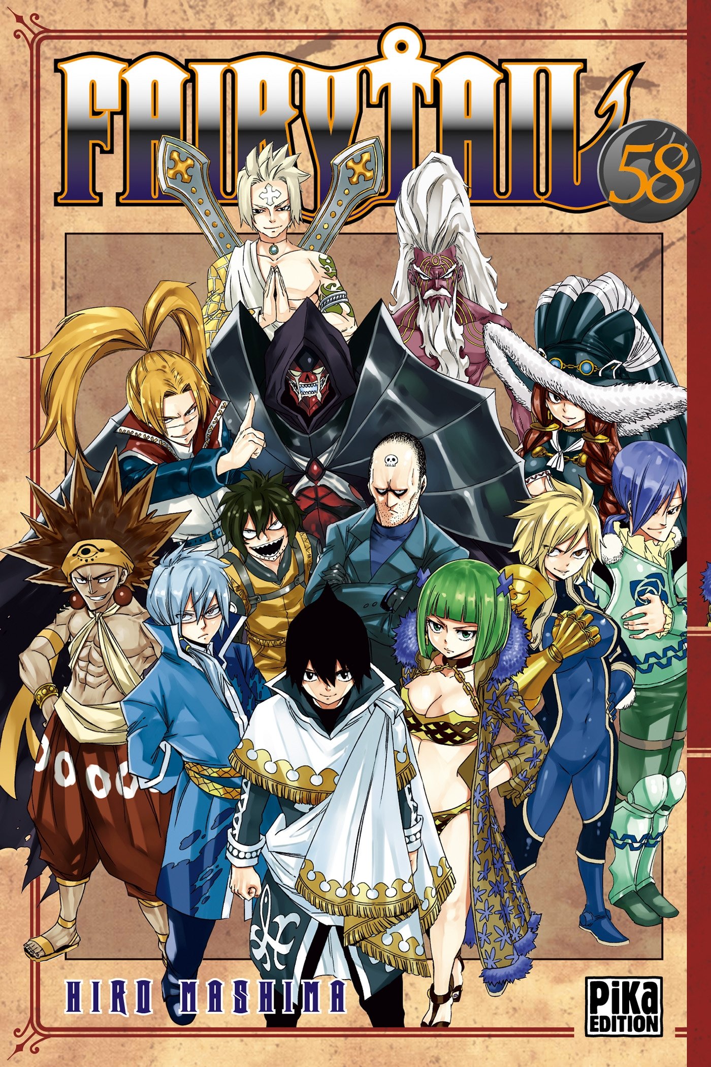 jaquette livre Fairy Tail T58