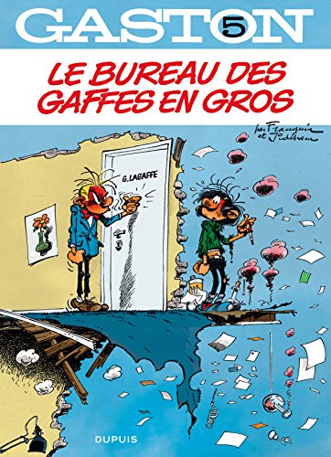 jaquette livre Gaston Tome 5 - Le Bureau Des Gaffes En Gros