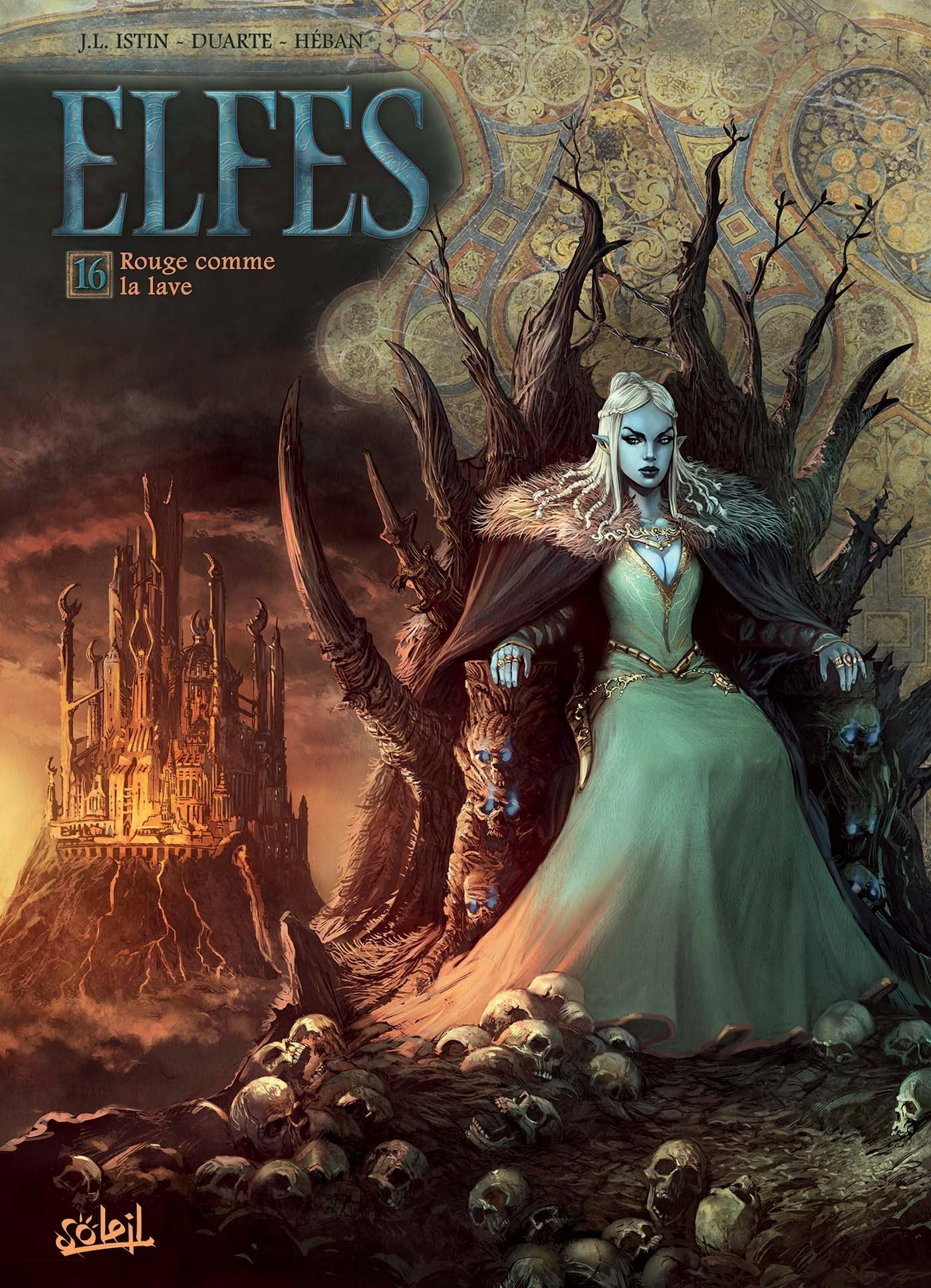 jaquette livre Elfes T16