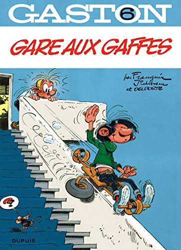 jaquette livre Gaston Tome 6 - Gare Aux Gaffes