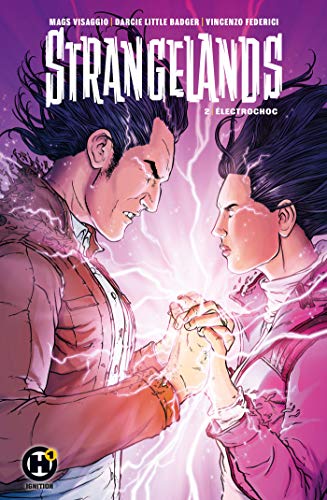 jaquette livre Strangelands Tome 2 - Electrochoc
