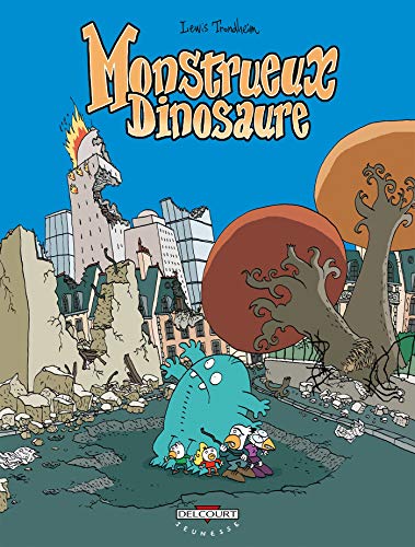 jaquette livre Monstrueux Tome 4 - Monstrueux Dinosaure