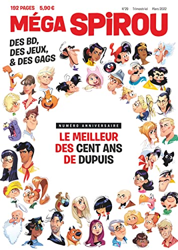 jaquette livre Méga Spirou Hors-Série - Méga Spirou Hors-Série - Méga Spirou Centenaire / Edition Spéciale (Edition Libraire N29)