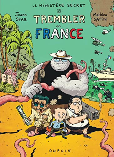 jaquette livre Le Ministère Secret Tome 2 - Trembler En France