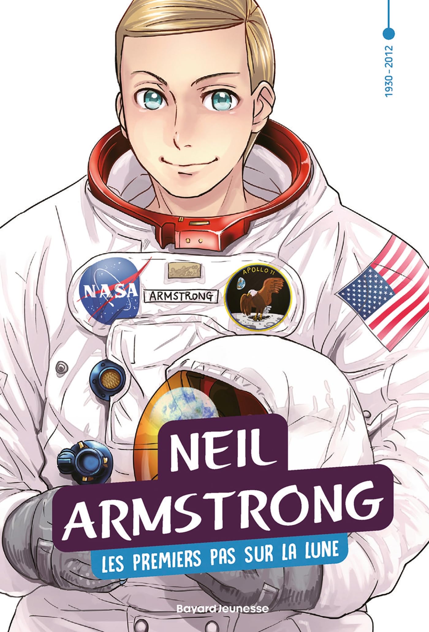 jaquette livre Le Xxe Siècle En Manga Tome 5 - Neil Armstrong En Manga