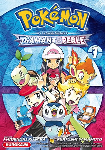 jaquette livre Pokémon - La Grande Aventure - Diamant Perle Platine - Tome 1