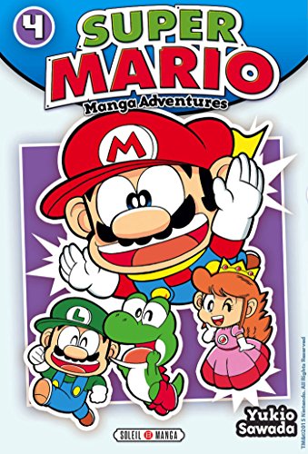 jaquette livre Super Mario - Manga adventures - Tome 4