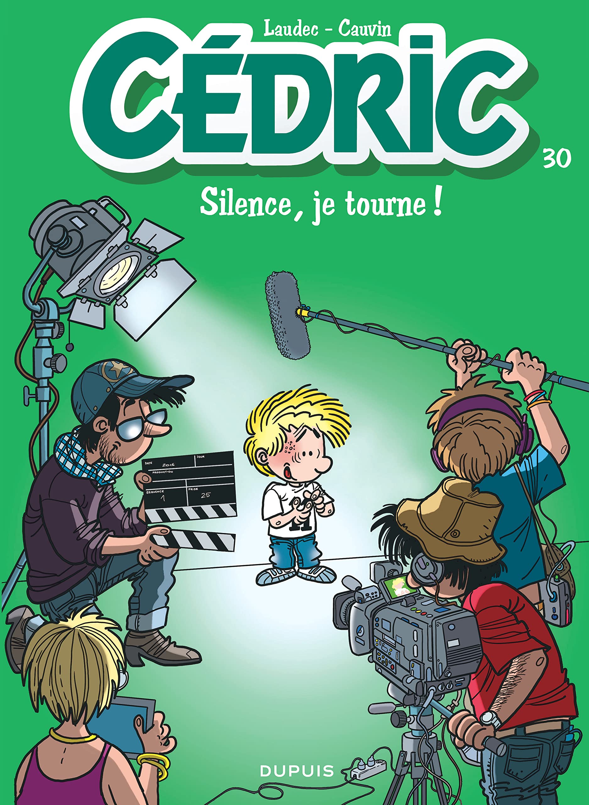 jaquette livre Cédric - tome 30 - Silence, je tourne !