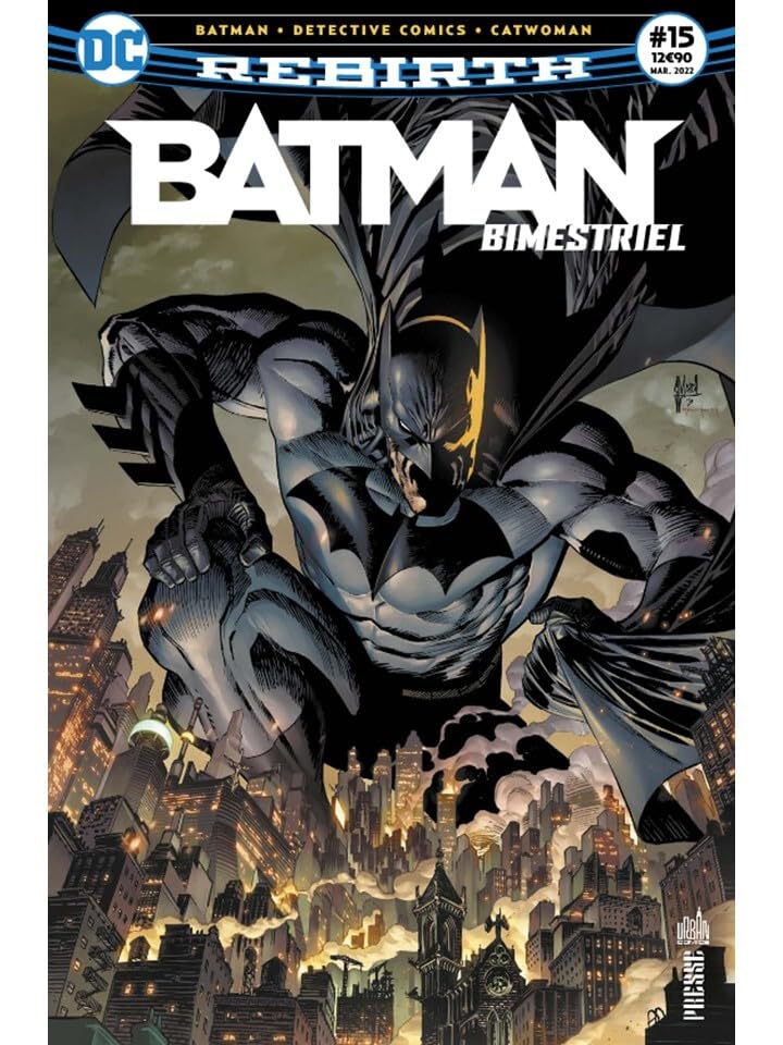 jaquette livre Batman Rebirth (Bimestriel) 15