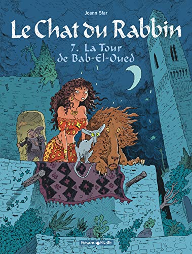 jaquette livre Le Chat Du Rabbin Tome 7 - La Tour De Bab-El-Oued