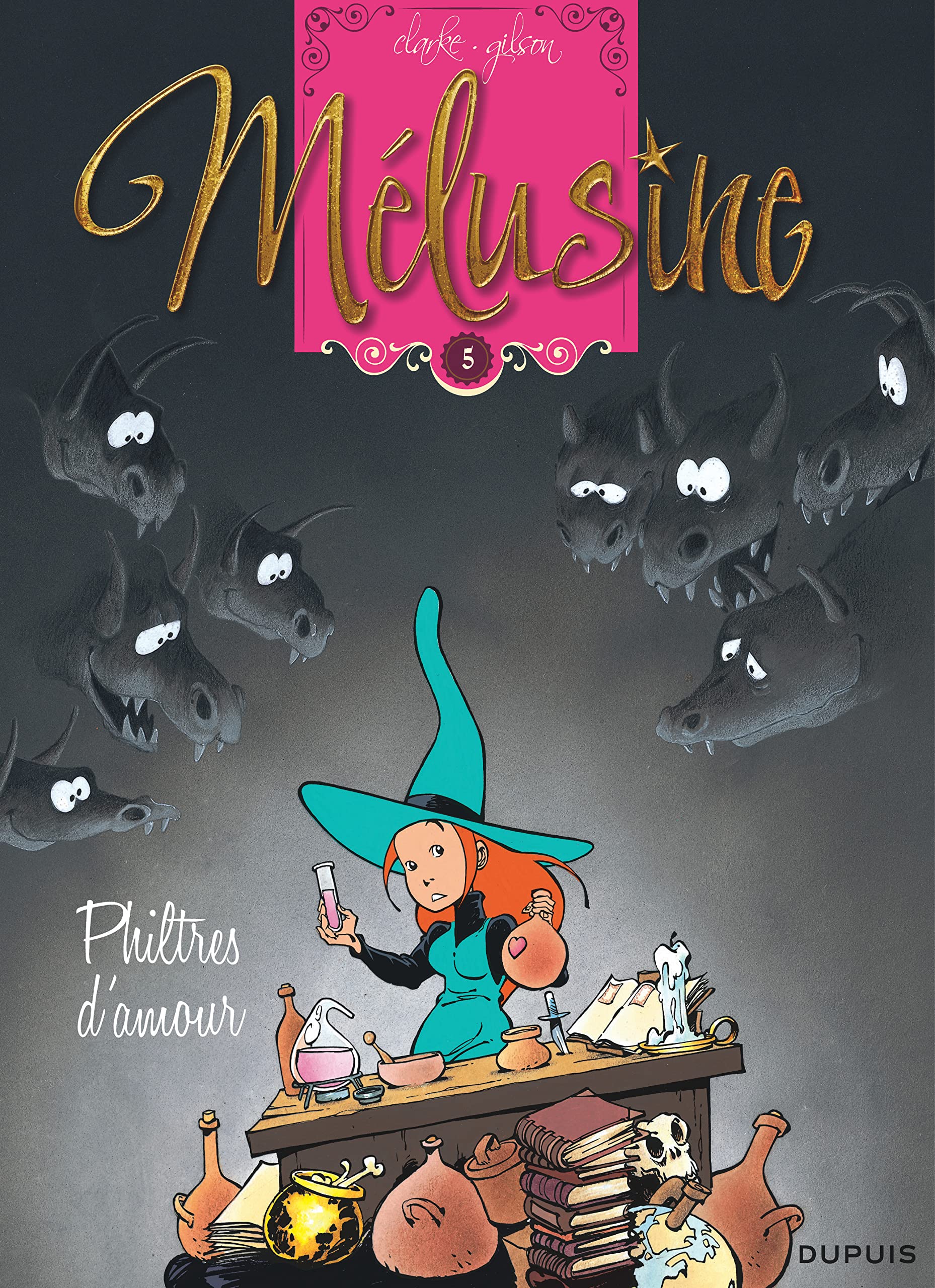 jaquette livre Mélusine, Tome 5 : Philtres d'amour