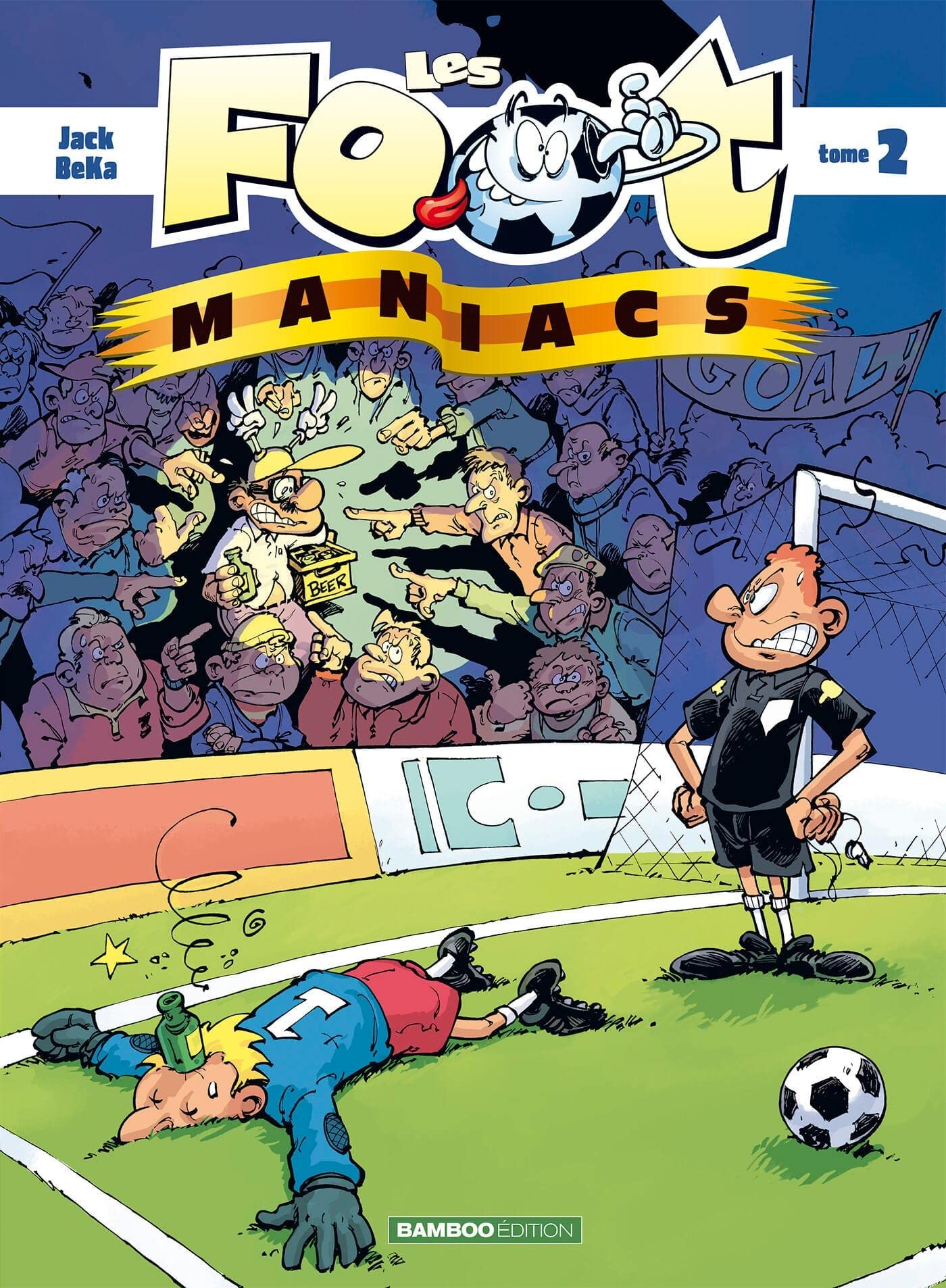 jaquette livre Les Footmaniacs, tome 2