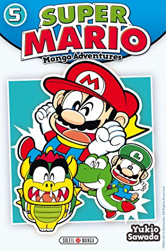 jaquette livre Super Mario - Manga adventures - Tome 5