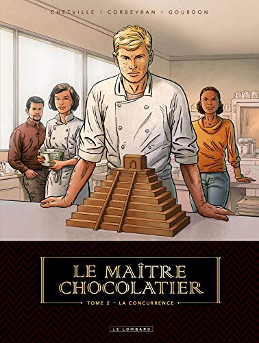jaquette livre Le Maître Chocolatier Tome 2 - La Concurrence